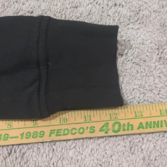 Juicy Couture Black Jacket Dress Gold Buttons Size Medium FLAWS - Picture 6 of 9